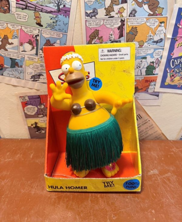 2002年 Homer Simpson Big 夏威夷草裙舞河馬 