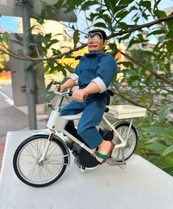 Taiyo RC 1/6 復古兩津勘吉遙控腳踏車 
