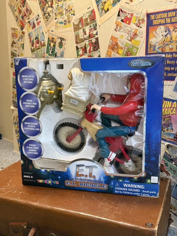 2001年 E.T 外星人 遙控車 腳踏車 單車 玩具反斗城 et the extra terrestrial 