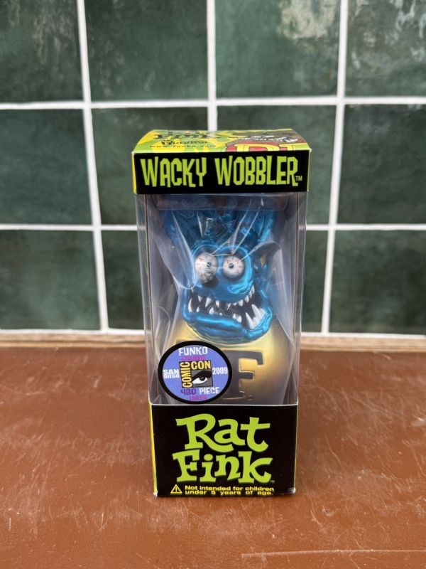 Rat Fink Funko RAT FINK老鼠芬克系列搖頭公仔 