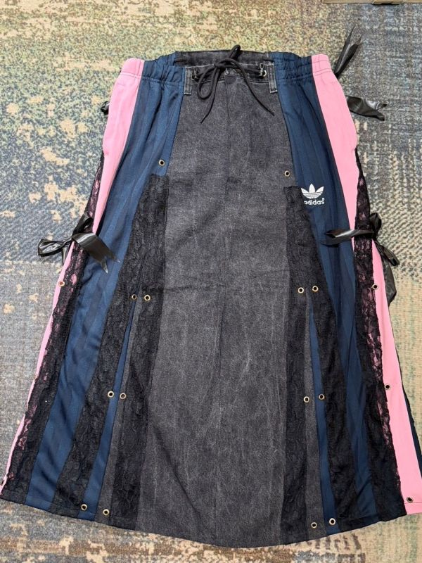 Remake 美式蕾絲拼接裙 