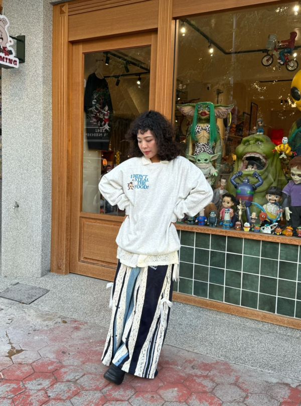 Remake 美式蕾絲拼接裙 