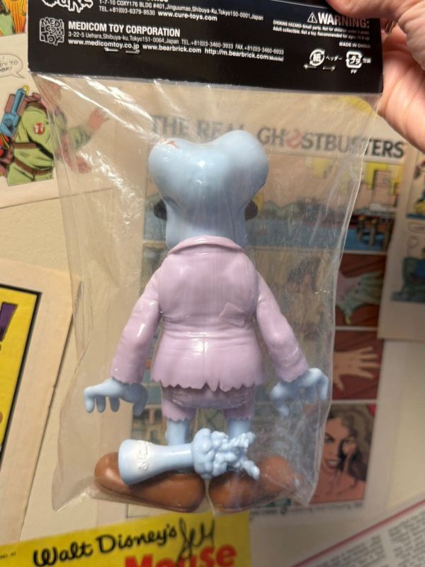 日本品牌 CURE Hunger 軟膠人偶 扭曲的科學怪人 