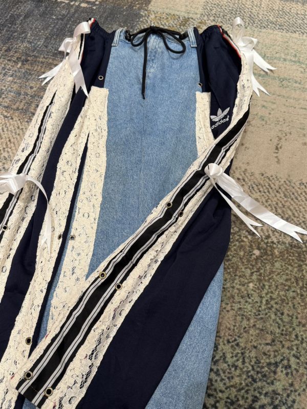 Remake 美式蕾絲拼接裙 