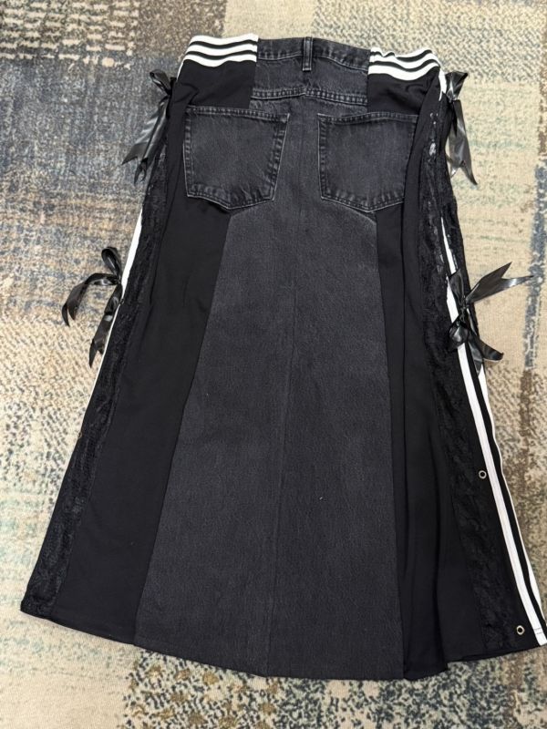 Remake 美式蕾絲拼接裙 