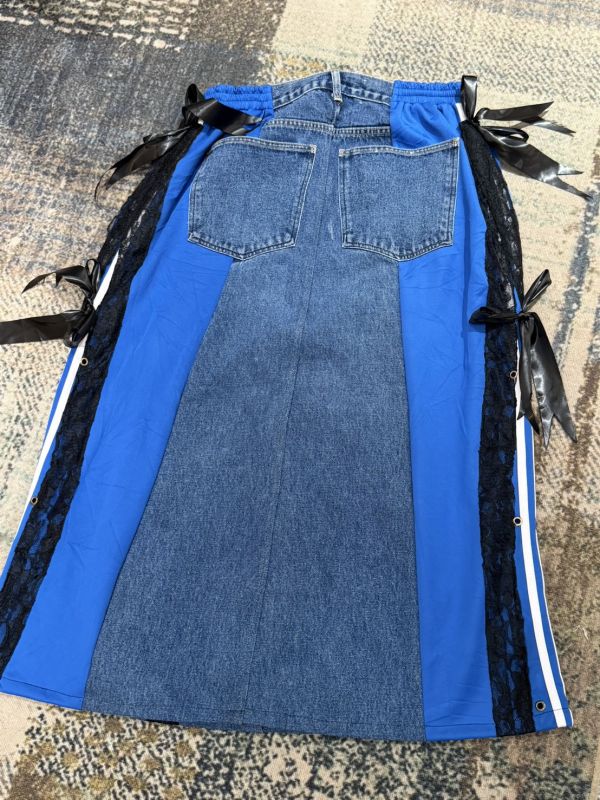 Remake 美式蕾絲拼接裙 