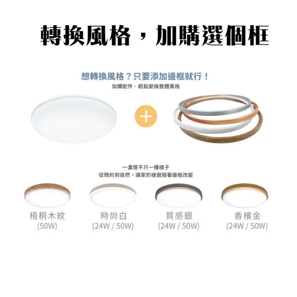 【舞光】雲朵吸頂燈50w 