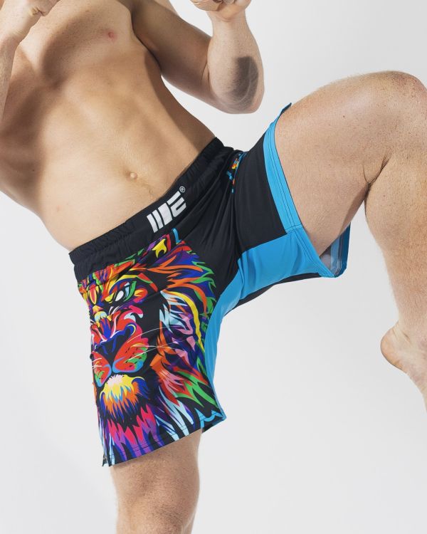 【TMMA】ENGAGE HIGHER LION 格鬥短褲 - 黑 - HRL-GS-BLK #泰褲 #道褲 #格鬥裝備 #TMMA #台北格鬥運動館 #格鬥用品 #拳擊 #拳擊有氧 #踢拳 #踢拳擊 #泰拳 #散打 #MMA #格鬥 #格鬥周邊 #泰拳褲 #格鬥褲 #運動褲 #格鬥短褲 #短褲 #ENGAGE