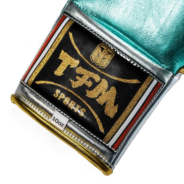 【TMMA】TFM RL5系列 真皮 綁繩式 訓練 拳擊 拳套 10oz- 藍/金/銀 - RL5 #拳套 #拳擊手套 #格鬥裝備 #格鬥用品 #拳擊 #拳擊有氧 #踢拳 #踢拳擊 #泰拳 #散打 #MMA #格鬥 #沙包拳套 #沙包 #練習拳套 #練習拳套 #手綁帶