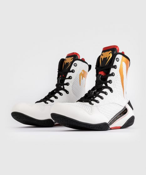 【TMMA】VENUM ELITE 系列 中高筒 輕量 合成皮 拳擊鞋 - 冰/金- EU-03681-002 #拳擊鞋 #格鬥裝備 #TMMA #台北格鬥運動館 #格鬥用品 #拳擊 #拳擊有氧 #踢拳 #踢拳擊 #泰拳 #散打 #MMA #格鬥 #比賽拳擊鞋 #入門拳擊鞋 #初階拳擊鞋 #VENUM