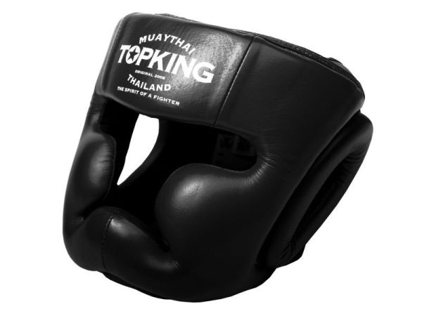 【TMMA】TOP KING 真皮全覆式頭盔 真皮 頭套 泰拳 踢拳 拳擊 - 黑 - TK HG TC BK #訓練頭盔 #訓練頭套 #格鬥裝備 #TMMA #台北格鬥運動館 #格鬥用品 #拳擊 #拳擊有氧 #踢拳 #踢拳擊 #泰拳 #散打 #MMA #格鬥 #初階訓練頭盔 #初階訓練頭套 #入門訓練頭盔 #入門訓練頭套 #比賽頭盔 #比賽頭套 #TOP KING