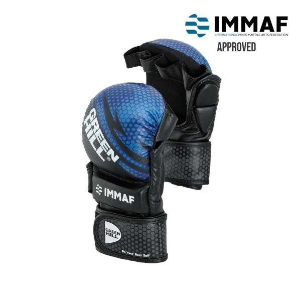 【TMMA】GREENHILL IMMAF認證 露指拳套 - 藍 - Mmi-602 #露指拳套 #TMMA #台北格鬥運動館 #格鬥裝備 #格鬥用品 #拳擊 #拳擊有氧 #踢拳 #踢拳擊 #泰拳 #散打 #MMA #格鬥 #練習露指拳套 #比賽露指拳套 #初階露指拳套 #入門露指拳套 #專業露指拳套 #GREEN HILL