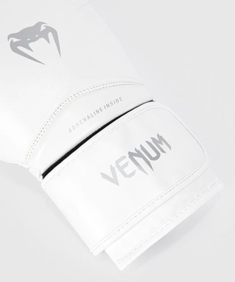 【TMMA】Venum 競爭者 1.5 兒童入門合成皮拳套 拳擊 泰拳 踢拳 - 白/銀  - 5393-224 