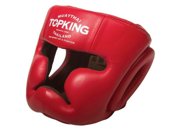 【TMMA】TOP KING 全覆式頭盔 - 紅 - TK HG TC RE #訓練頭盔 #訓練頭套 #格鬥裝備 #TMMA #台北格鬥運動館 #格鬥用品 #拳擊 #拳擊有氧 #踢拳 #踢拳擊 #泰拳 #散打 #MMA #格鬥 #初階訓練頭盔 #初階訓練頭套 #入門訓練頭盔 #入門訓練頭套 #比賽頭盔 #比賽頭套 #TOP KING
