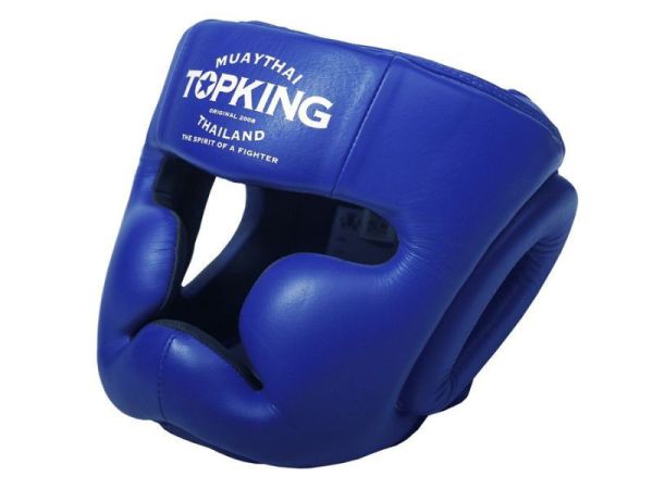 【TMMA】TOP KING 全覆式頭盔 - 藍 - TK HG TC BL #訓練頭盔 #訓練頭套 #格鬥裝備 #TMMA #台北格鬥運動館 #格鬥用品 #拳擊 #拳擊有氧 #踢拳 #踢拳擊 #泰拳 #散打 #MMA #格鬥 #初階訓練頭盔 #初階訓練頭套 #入門訓練頭盔 #入門訓練頭套 #比賽頭盔 #比賽頭套 #TOP KING