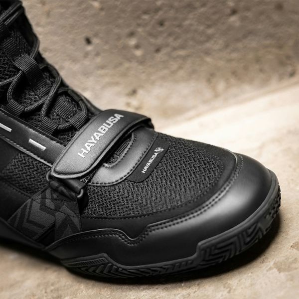 【TMMA】HAYABUSA Strike 系列 中筒 合成皮 網布 拳擊鞋-黑-SBS #拳擊鞋 #格鬥裝備 #TMMA #台北格鬥運動館 #格鬥用品 #拳擊 #拳擊有氧 #踢拳 #踢拳擊 #泰拳 #散打 #MMA #格鬥 #比賽拳擊鞋 #入門拳擊鞋 #初階拳擊鞋 #HAYABUSA
