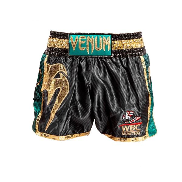 【TMMA】VENUM x WBC 限量聯名款 泰拳褲 - 黑/綠 - EU-04175-102 #泰褲 #道褲 #格鬥裝備 #TMMA #台北格鬥運動館 #格鬥用品 #拳擊 #拳擊有氧 #踢拳 #踢拳擊 #泰拳 #散打 #MMA #格鬥 #格鬥周邊 #泰拳褲 #格鬥褲 #運動褲 #格鬥短褲 #短褲  #VENUM