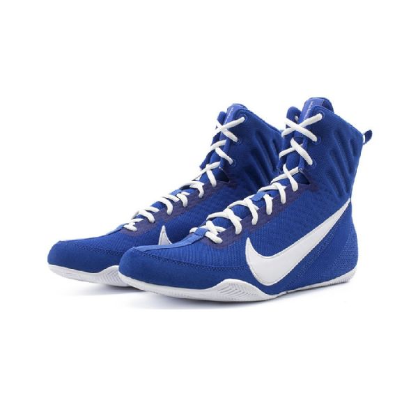 【TMMA】NIKE MACHOMAI系列 3代 中筒拳擊鞋 - 藍/白 -HF7333-400 #拳擊鞋 #格鬥裝備 #TMMA #台北格鬥運動館 #格鬥用品 #拳擊 #拳擊有氧 #踢拳 #踢拳擊 #泰拳 #散打 #MMA #格鬥 #比賽拳擊鞋 #入門拳擊鞋 #初階拳擊鞋 #NIKE