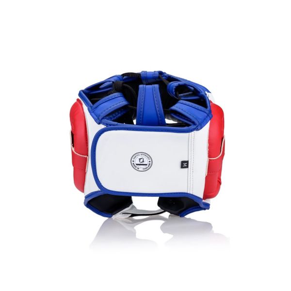 【TMMA】Yuth 基礎型頭盔 拳擊 泰拳 踢拳 -藍/白/紅- YHG001 #訓練頭盔 #訓練頭套 #格鬥裝備 #TMMA #台北格鬥運動館 #格鬥用品 #拳擊 #拳擊有氧 #踢拳 #踢拳擊 #泰拳 #散打 #MMA #格鬥 #初階訓練頭盔 #初階訓練頭套 #入門訓練頭盔 #入門訓練頭套 #比賽頭盔 #比賽頭套 #YUTH