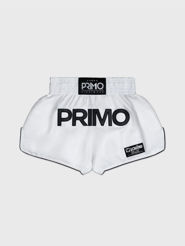 【TMMA】PRIMO 曼巴系列 泰拳褲 泰拳 訓練 對打 - 白 - PRIMO-MTS-MB #拳套 #拳擊手套 #TMMA #台北格鬥運動館 #格鬥裝備 #格鬥用品 #拳擊 #拳擊有氧 #踢拳 #踢拳擊 #泰拳 #散打 #MMA #格鬥 #沙包拳套 #練習拳套 #比賽拳套 #初階拳套 #入門拳套 #專業拳套 #PRIMO