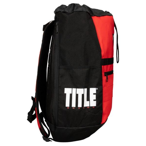 【TMMA】TITLE Defender系列 後揹包-黑/紅-TBAG39 #格鬥裝備 #TMMA #台北格鬥運動館 #格鬥用品 #拳擊 #拳擊有氧 #踢拳 #踢拳擊 #泰拳 #散打 #MMA #格鬥 #運動背包 #腰包 #束口袋 #裝備包 #旅行袋 #旅行包 #護具包 #訓練包 #登山包 #跨包 #TITLE