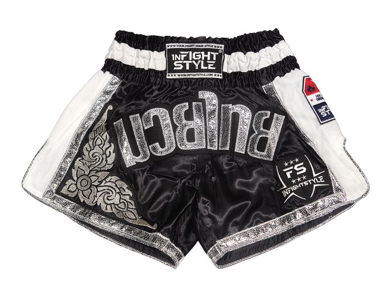 【TMMA】InFightStyle 復古萊泰系列 泰拳褲 - 黑 - FSYS-13 #泰褲 #道褲 #格鬥裝備 #TMMA #台北格鬥運動館 #格鬥用品 #拳擊 #拳擊有氧 #踢拳 #踢拳擊 #泰拳 #散打 #MMA #格鬥 #格鬥周邊 #泰拳褲 #格鬥褲 #運動褲 #格鬥短褲 #短褲  #INFIGHTSTYLE