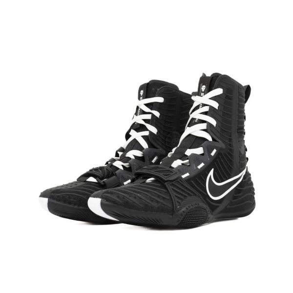 【TMMA】NIKE HyperKO系列 3代 高筒拳擊鞋 - 黑/白 -HV6696-001 #拳擊鞋 #格鬥裝備 #TMMA #台北格鬥運動館 #格鬥用品 #拳擊 #拳擊有氧 #踢拳 #踢拳擊 #泰拳 #散打 #MMA #格鬥 #比賽拳擊鞋 #入門拳擊鞋 #初階拳擊鞋 #NIKE