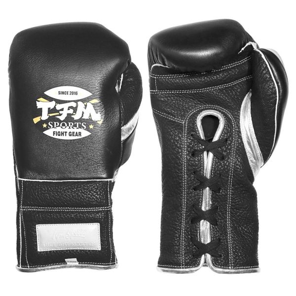 【TMMA】TFM RL3系列 真皮 綁繩式 訓練 拳擊 拳套 12oz- 黑/銀 - RL3 #拳套 #拳擊手套 #格鬥裝備 #格鬥用品 #拳擊 #拳擊有氧 #踢拳 #踢拳擊 #泰拳 #散打 #MMA #格鬥 #沙包拳套 #沙包 #練習拳套 #練習拳套 #手綁帶