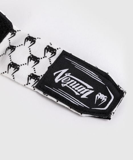 【TMMA】Venum 滿版LOGO 手綁帶-白/黑-0540-210 