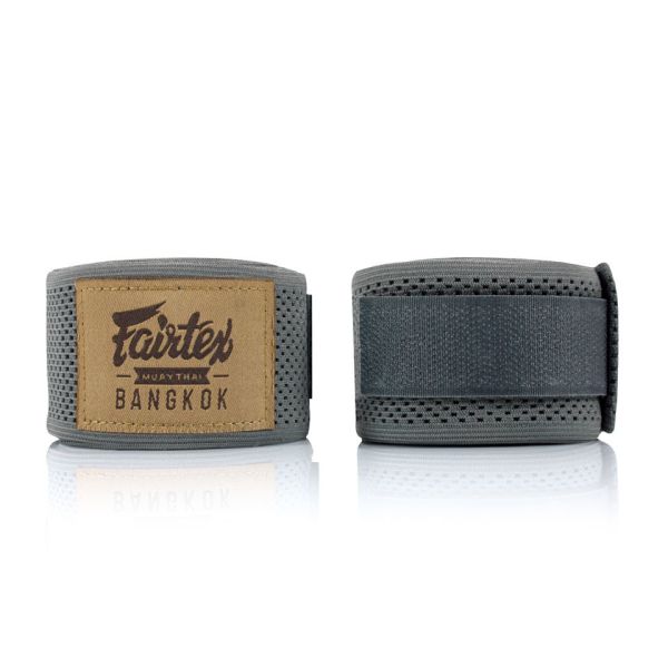 【TMMA】FAIRTEX 網狀手綁帶 - 4.5米 - 灰 - HW4 手綁帶   #格鬥裝備 #格鬥用品 #TMMA #台北格鬥運動館 #拳擊 #拳擊有氧 #踢拳 #踢拳擊 #泰拳 #散打 #MMA #格鬥 #手綁帶 #快速手綁帶 #FAIRTEX