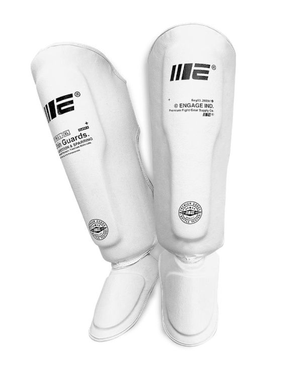【TMMA】ENGAGE WIP系列 護腳脛 - 白 - WIP-SHI-WHT #護腳脛 #腳脛 #棉織腳脛 #棉織護腳脛 #格鬥裝備 #TMMA #台北格鬥運動館 #格鬥用品 #拳擊 #拳擊有氧 #踢拳 #踢拳擊 #泰拳 #散打 #MMA #格鬥 #比賽護腳脛 #比賽腳脛 #比賽棉織腳脛 #入門腳脛 #入門護腳脛 #初階護腳脛 #初階腳脛 #ENGAGE