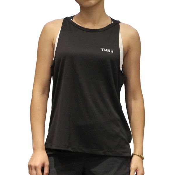 【TMMA】TMMA限定 百搭削肩運動背心 - 黑 - TMMA-003 #格鬥服飾 #格鬥裝備 #TMMA #台北格鬥運動館 #格鬥用品 #拳擊 #拳擊有氧 #踢拳 #踢拳擊 #泰拳 #散打 #MMA #格鬥 #格鬥周邊 #排汗衣 #機能衣 #休閒服 #帽T #T恤 #運動服 #運動背心 #運動外套 #風衣 #防風外套 #運動內衣 #TMMA