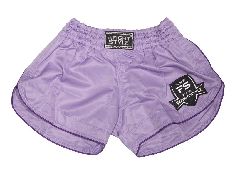 【TMMA】InFightStyle Training Line 系列 泰拳褲/運動短褲 - 淡紫 - FSYS-53 #泰褲 #道褲 #格鬥裝備 #TMMA #台北格鬥運動館 #格鬥用品 #拳擊 #拳擊有氧 #踢拳 #踢拳擊 #泰拳 #散打 #MMA #格鬥 #格鬥周邊 #泰拳褲 #格鬥褲 #運動褲 #格鬥短褲 #短褲  #INFIGHTSTYLE