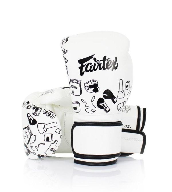 【TMMA】FAIRTEX 塗鴉藝術款 合成皮拳套 - 白 - BGV14W #拳套 #拳擊手套 #TMMA #台北格鬥運動館 #格鬥裝備 #格鬥用品 #拳擊 #拳擊有氧 #踢拳 #踢拳擊 #泰拳 #散打 #MMA #格鬥 #沙包拳套 #練習拳套 #比賽拳套 #初階拳套 #入門拳套 #專業拳套  #FAIRTEX