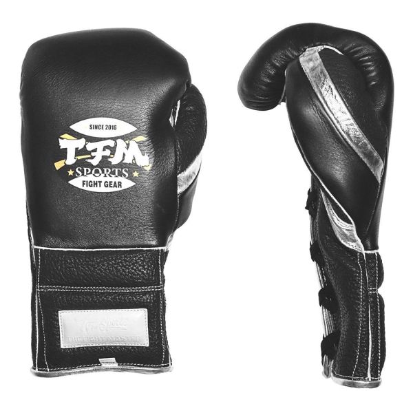 【TMMA】TFM RL3系列 真皮 綁繩式 訓練 拳擊 拳套 12oz- 黑/銀 - RL3 #拳套 #拳擊手套 #格鬥裝備 #格鬥用品 #拳擊 #拳擊有氧 #踢拳 #踢拳擊 #泰拳 #散打 #MMA #格鬥 #沙包拳套 #沙包 #練習拳套 #練習拳套 #手綁帶