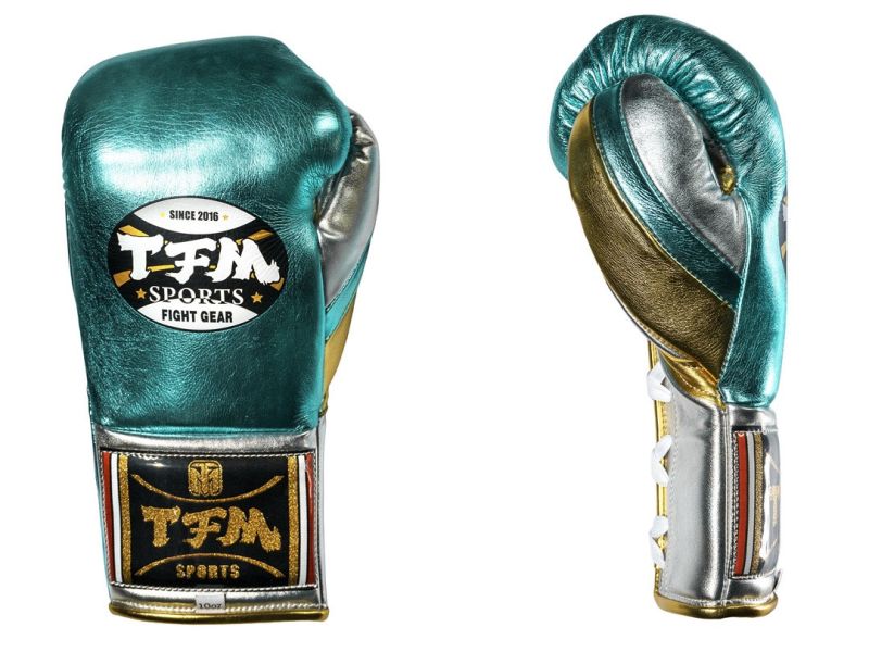 【TMMA】TFM RL5系列 真皮 綁繩式 訓練 拳擊 拳套 10oz- 藍/金/銀 - RL5 #拳套 #拳擊手套 #格鬥裝備 #格鬥用品 #拳擊 #拳擊有氧 #踢拳 #踢拳擊 #泰拳 #散打 #MMA #格鬥 #沙包拳套 #沙包 #練習拳套 #練習拳套 #手綁帶