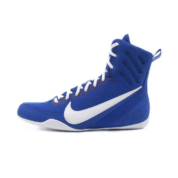 【TMMA】NIKE MACHOMAI系列 3代 中筒拳擊鞋 - 藍/白 -HF7333-400 #拳擊鞋 #格鬥裝備 #TMMA #台北格鬥運動館 #格鬥用品 #拳擊 #拳擊有氧 #踢拳 #踢拳擊 #泰拳 #散打 #MMA #格鬥 #比賽拳擊鞋 #入門拳擊鞋 #初階拳擊鞋 #NIKE