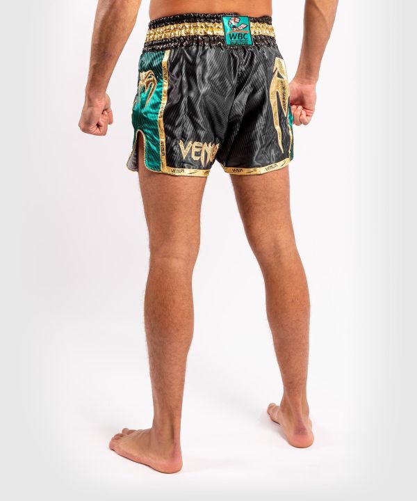 【TMMA】VENUM x WBC 限量聯名款 泰拳褲 - 黑/綠 - EU-04175-102 #泰褲 #道褲 #格鬥裝備 #TMMA #台北格鬥運動館 #格鬥用品 #拳擊 #拳擊有氧 #踢拳 #踢拳擊 #泰拳 #散打 #MMA #格鬥 #格鬥周邊 #泰拳褲 #格鬥褲 #運動褲 #格鬥短褲 #短褲  #VENUM