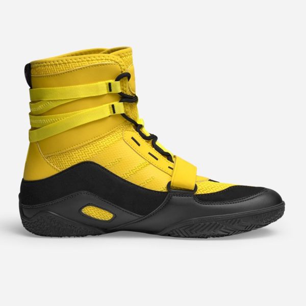 【TMMA】HAYABUSA Strike 系列 中筒 合成皮 網布 拳擊鞋-黃-SBS #拳擊鞋 #格鬥裝備 #TMMA #台北格鬥運動館 #格鬥用品 #拳擊 #拳擊有氧 #踢拳 #踢拳擊 #泰拳 #散打 #MMA #格鬥 #比賽拳擊鞋 #入門拳擊鞋 #初階拳擊鞋 #HAYABUSA