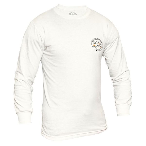 【TMMA】RIVAL 經典LOGO 長袖T恤-白- RAP-SLS-CORPO #格鬥服飾 #格鬥裝備 #TMMA #台北格鬥運動館 #格鬥用品 #拳擊 #拳擊有氧 #踢拳 #踢拳擊 #泰拳 #散打 #MMA #格鬥 #格鬥周邊 #排汗衣 #機能衣 #休閒服 #帽T #T恤 #運動服 #運動背心 #運動外套 #風衣 #防風外套 #RIVAL