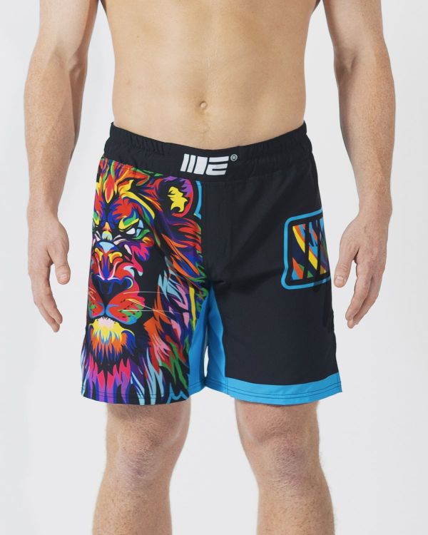 【TMMA】ENGAGE HIGHER LION 格鬥短褲 - 黑 - HRL-GS-BLK #泰褲 #道褲 #格鬥裝備 #TMMA #台北格鬥運動館 #格鬥用品 #拳擊 #拳擊有氧 #踢拳 #踢拳擊 #泰拳 #散打 #MMA #格鬥 #格鬥周邊 #泰拳褲 #格鬥褲 #運動褲 #格鬥短褲 #短褲 #ENGAGE