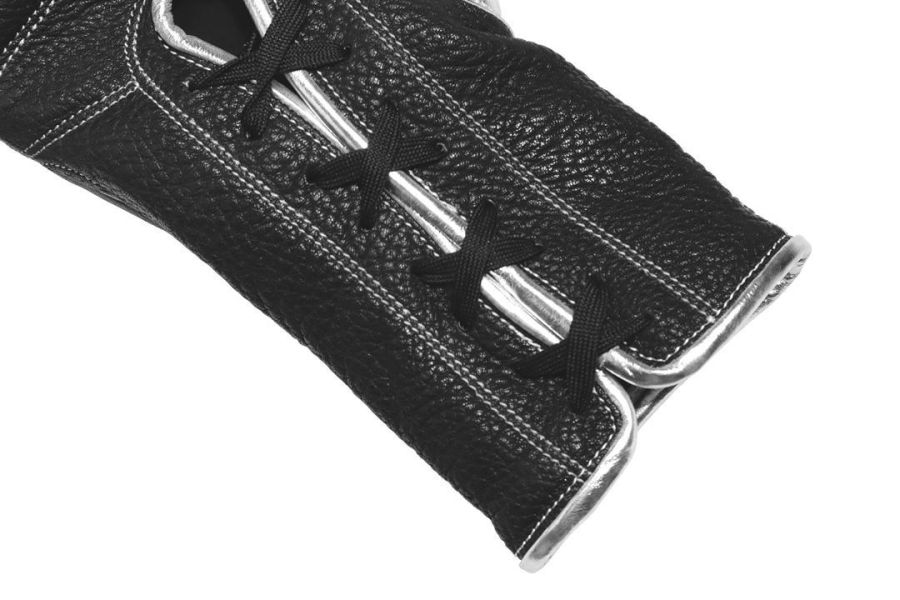 【TMMA】TFM RL3系列 真皮 綁繩式 訓練 拳擊 拳套 12oz- 黑/銀 - RL3 #拳套 #拳擊手套 #格鬥裝備 #格鬥用品 #拳擊 #拳擊有氧 #踢拳 #踢拳擊 #泰拳 #散打 #MMA #格鬥 #沙包拳套 #沙包 #練習拳套 #練習拳套 #手綁帶