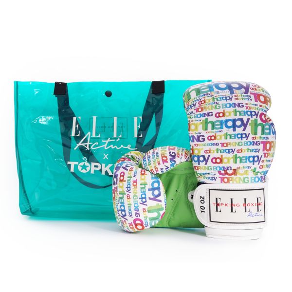 【TMMA】TOP KING ELLE 聯名款 拳擊 泰拳 真皮 拳套 -綠/白- TKBGEA02-GN/WH #拳套 #拳擊手套 #TMMA #台北格鬥運動館 #格鬥裝備 #格鬥用品 #拳擊 #拳擊有氧 #踢拳 #踢拳擊 #泰拳 #散打 #MMA #格鬥 #沙包拳套 #練習拳套 #比賽拳套 #初階拳套 #入門拳套 #專業拳套 #TOP KING