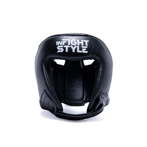 【TMMA】InFightStyle 真皮開放式訓練頭盔 拳擊 泰拳 踢拳 - 黑 - FSHGCOMPL #訓練頭盔 #訓練頭套 #格鬥裝備 #TMMA #台北格鬥運動館 #格鬥用品 #拳擊 #拳擊有氧 #踢拳 #踢拳擊 #泰拳 #散打 #MMA #格鬥 #初階訓練頭盔 #初階訓練頭套 #入門訓練頭盔 #入門訓練頭套 #比賽頭盔 #比賽頭套 #INFIGHTSTYLE