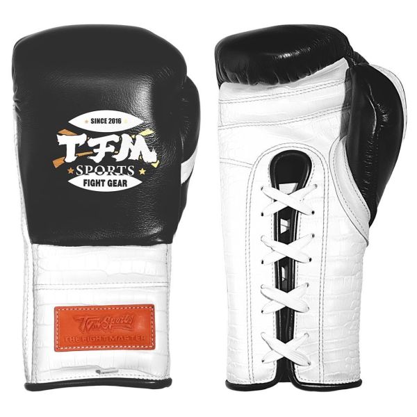 【TMMA】TFM RL3系列 真皮 綁繩式 訓練 拳擊 拳套 12oz- 黑/白 - RL3 #拳套 #拳擊手套 #格鬥裝備 #格鬥用品 #拳擊 #拳擊有氧 #踢拳 #踢拳擊 #泰拳 #散打 #MMA #格鬥 #沙包拳套 #沙包 #練習拳套 #練習拳套 #手綁帶