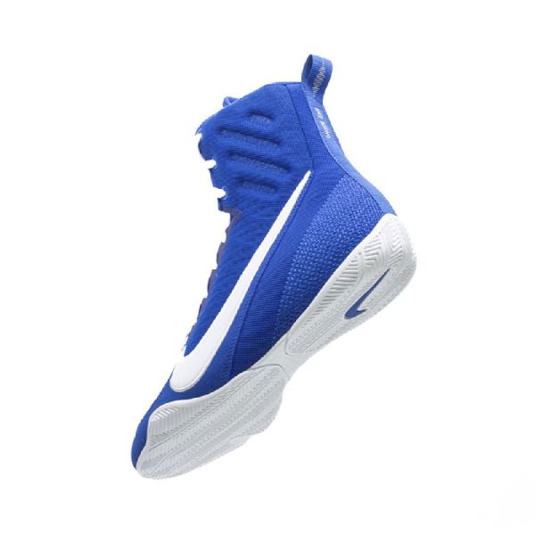 【TMMA】NIKE MACHOMAI系列 3代 中筒拳擊鞋 - 藍/白 -HF7333-400 #拳擊鞋 #格鬥裝備 #TMMA #台北格鬥運動館 #格鬥用品 #拳擊 #拳擊有氧 #踢拳 #踢拳擊 #泰拳 #散打 #MMA #格鬥 #比賽拳擊鞋 #入門拳擊鞋 #初階拳擊鞋 #NIKE