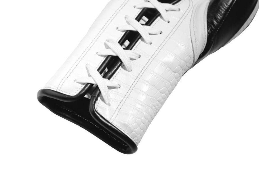 【TMMA】TFM RL3系列 真皮 綁繩式 訓練 拳擊 拳套 12oz- 黑/白 - RL3 #拳套 #拳擊手套 #格鬥裝備 #格鬥用品 #拳擊 #拳擊有氧 #踢拳 #踢拳擊 #泰拳 #散打 #MMA #格鬥 #沙包拳套 #沙包 #練習拳套 #練習拳套 #手綁帶