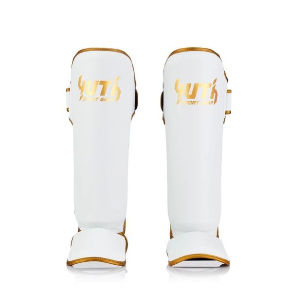 【TMMA】Yuth 金牌系列 泰拳 踢拳 合成皮 護腳脛 -白/金- YSG1 #護腳脛 #腳脛 #棉織腳脛 #棉織護腳脛 #格鬥裝備 #TMMA #台北格鬥運動館 #格鬥用品 #拳擊 #拳擊有氧 #踢拳 #踢拳擊 #泰拳 #散打 #MMA #格鬥 #比賽護腳脛 #比賽腳脛 #比賽棉織腳脛 #入門腳脛 #入門護腳脛 #初階護腳脛 #初階腳脛 #YUTH