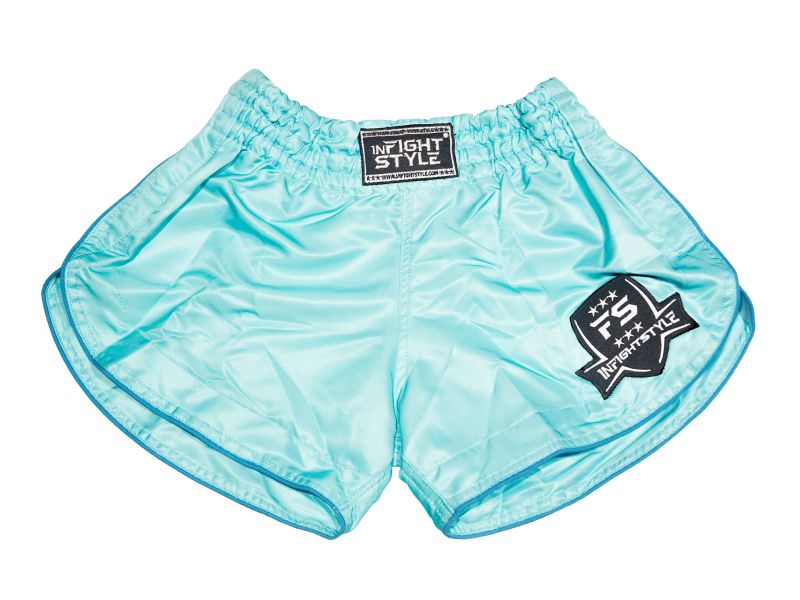 【TMMA】InFightStyle Training Line系列 泰拳褲/運動短褲 - 湖水綠 - FSYS-57 #泰褲 #道褲 #格鬥裝備 #TMMA #台北格鬥運動館 #格鬥用品 #拳擊 #拳擊有氧 #踢拳 #踢拳擊 #泰拳 #散打 #MMA #格鬥 #格鬥周邊 #泰拳褲 #格鬥褲 #運動褲 #格鬥短褲 #短褲  #INFIGHTSTYLE