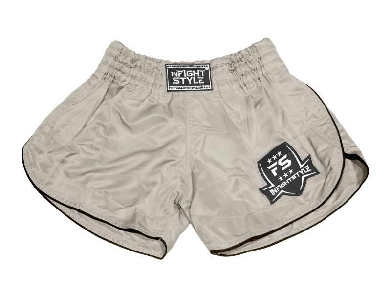 【TMMA】InFightStyle Training Line系列 泰拳褲/運動短褲 - 灰 - FSYS-54 #泰褲 #道褲 #格鬥裝備 #TMMA #台北格鬥運動館 #格鬥用品 #拳擊 #拳擊有氧 #踢拳 #踢拳擊 #泰拳 #散打 #MMA #格鬥 #格鬥周邊 #泰拳褲 #格鬥褲 #運動褲 #格鬥短褲 #短褲  #INFIGHTSTYLE